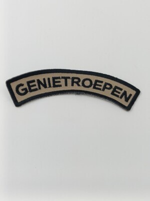 BADGE GENIETROEPEN TAUPE