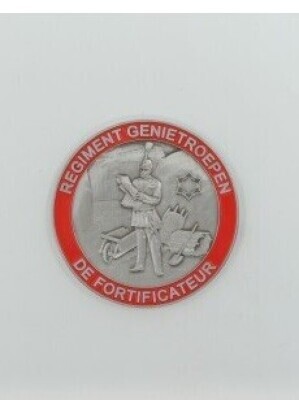 Historische coin Regiment Genietroepen "de fortificateur"